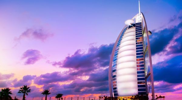 Burj al Arab, hôtel luxe à Dubai