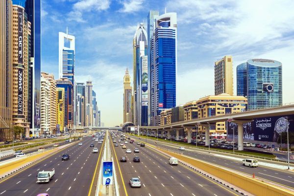 Sheikh Zayed Road à Dubai
