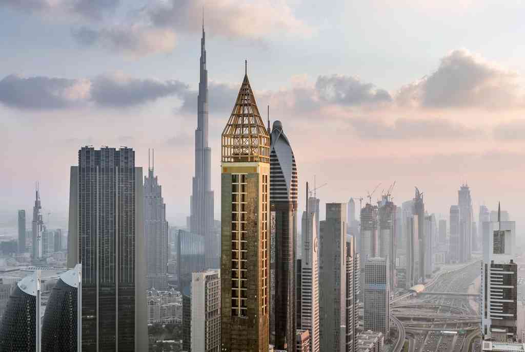 Plus haut hôtel du monde à Dubai